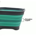 thumbnail image 5 of SAMMART 10L (2.64 gallon) Collapsible Dishpan with Draining Plug - Foldable Washing Basin - Portable Dish Washing Tub - Space Saving Kitchen Storage Tray, 5 of 8