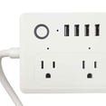 thumbnail image 4 of Multicontacto Inteligente WiFi Puertos USB Compatible Alexa Google Lumma P24, 4 of 9