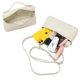 thumbnail image 5 of Bandolera Rejolly para mujer, pequeña, piel, color crema, 5 of 7
