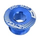 thumbnail image 1 of Tornillo de tapa de manivela de aluminio ligero Perno de juego de bielas Fijación del brazo de manivela Plato Azul, 1 of 9
