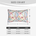 thumbnail image 4 of Honeii Abstract Marble Texture Decorative Throw Pillow Case - Elevate Your Couch, Sofa, or Bed with Stylish Home Decor, Perfect Gift Idea-16"x24", 4 of 6