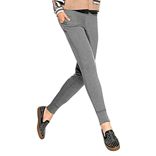gray pull on pants