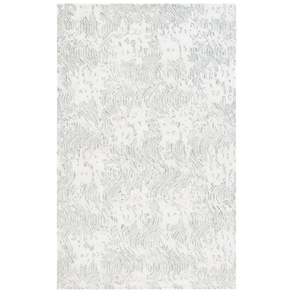 SAFAVIEH Glamour Tashi Abstract Area Rug, Grey/Ivory, 8' x 10'