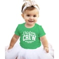 thumbnail image 3 of Christmas Crew Shirt for Adults and Kids Matching Holiday Tee for Mom Dad Girls Boys Vintage Green Shirt 5-6, 3 of 6