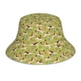 thumbnail image 3 of Daiia Running Beagle Pattern Bucket Hat - Trendy Cotton Sun Hat for Beach, Golf, Fishing - Fun Outdoor Vacation Boonie for Men and Women, 3 of 9
