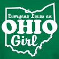 thumbnail image 3 of CafePress - Everyone Loves An Ohio Girl Women's Dark T Shirt - Women's Traditional Fit Dark T-Shirt, 3 of 4