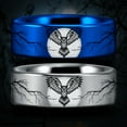 thumbnail image 2 of Tungsten Owl Lover's Ring, 2 of 4