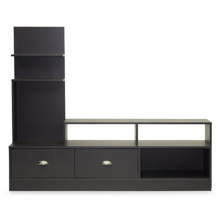 Whole Interiors Armstrong Dark Brown Modern Tv Stand For Tvs Up Whole Interiors Armstrong Dark Brown Modern Tv Stand For Tvs Up To 60