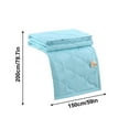 thumbnail image 2 of Cooling Quilt for Hot Sleepers and Night Sweats, Lightweight Breathable Summer Blanket, All-Season Ice Effect Comforter, Double-Sided Cold Effect Blanket, 2 of 9