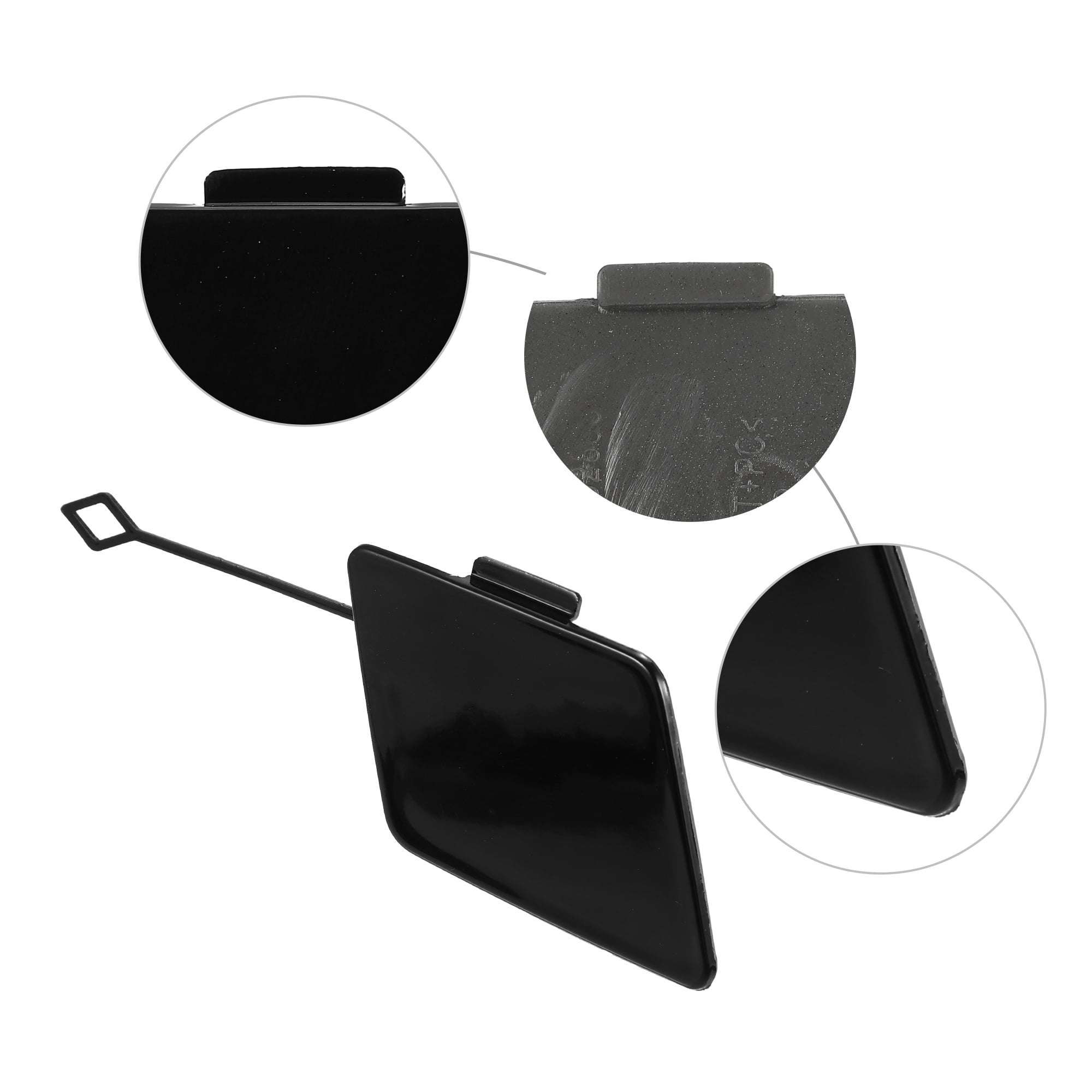 Unique Bargains Front Tow Hook Cover for BMW 5 Series F10 F11 528i 535d 535i Black
