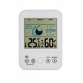 thumbnail image 1 of Multifunctional Digital Electronic Thermometer Hygrometer Home Comfort Monitor Humidity Temp Gauge Mold Flu Heat Alert Family Health Environment Tracker °C/°F Switchable, 1 of 9