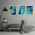 thumbnail image 3 of Americanflat Triptych Wall Art Painted Abstract Texture by Chelsea Hart - Set of 3 White Framed Prints, 3 of 3