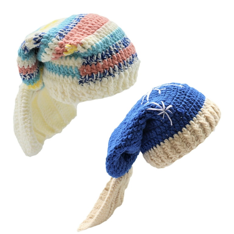 SUNRI Winter Fish Tail Children Hat Crochet Caps Beanie Hat