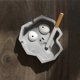 thumbnail image 5 of Ashtrays Resin Smo Accessories Table Desktop, 5 of 5