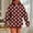 Wine, variant on Brondbend Hoodies for Woman Pullover for Womens Long Sleeved Pockets Drawstring Pullover Stripe Leisure Plus Size Tops Ladies Hiking Workout Fall Winter Wear Army Green