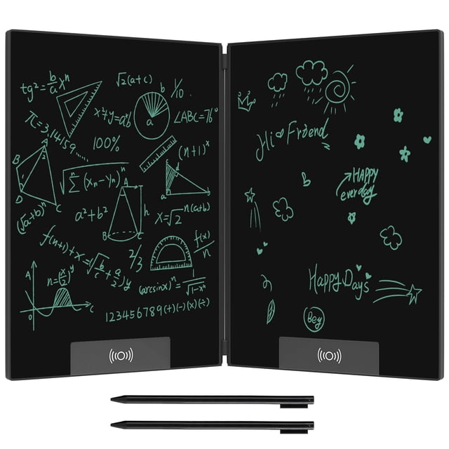 Tableta de escritura LCD DEEBYCOO con pantalla plegable de 14,3 pulgadas, negra