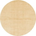 thumbnail image 1 of Ahgly Company Machine Washable Indoor Round Abstract Brown Gold Area Rugs, 7' Round, 1 of 7