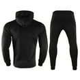 thumbnail image 5 of Mens Tracksuits 2025 Fall Winter Long Sleeve Zip Up Hoodie and Sweatpants Joggers Set Plain Tracksuit, 5 of 7