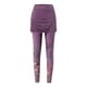 thumbnail image 3 of Puntoco Pantalones De Cintura Elástica Modernos Y Cómodos Para Mujer, Pantalones De Doble Capa Con Bolsillo Para Yoga, Color Morado M, 3 of 5