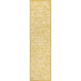 thumbnail image 5 of JONATHAN Y SANTA MONICA 2 x 8 Runner Rug, Tela Bohemian Textured Weave Floral - Yellow/Cream, SMB100E-28, 5 of 9