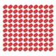 thumbnail image 5 of Cubierta de tapa de extremo roja, cubierta de tapa de extremo de 100 piezas Cubierta de rosca de tornillo Cubierta de tapa de extremo Lograr más, 5 of 8