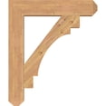 thumbnail image 3 of Ekena Millwork 5 1/2"W x 32"D x 38"H Merced Craftsman Smooth Bracket, Western Red Cedar, 3 of 4