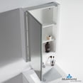 thumbnail image 7 of Valencia 24" w/ Medicine Cabinet (Glossy White), 7 of 7