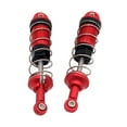 thumbnail image 4 of Almencla 2Pcs 1:16 Hydraulic Front and Rear Shock Absorbers Accessories Durable Easy to Install Replacement for 16101 16104 RC Car Red, 4 of 8