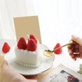 thumbnail image 4 of Gmogad Realistic Strawberry Cream Cake Candle, Soy Wax Aromatherapy Gift Set for Birthdays, Cute Photo Prop & Home Decor with Sweet Fragrance & Decorative Packaging, 4 of 7