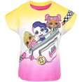 thumbnail image 3 of L.O.L. Surprise! Unity Little Girls T-Shirt and Bike Shorts Outfit Set Little Kid to Big Kid, 3 of 5