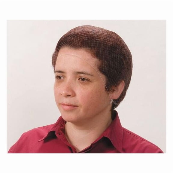 Manufacturer Varies Hairnet, Nylon, 21 in Dia., White, M, 144 PK 1TTU1