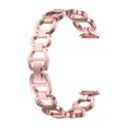 thumbnail image 6 of FIEWESEY Metal Replacement Bands Compatible with Fitbit Luxe, Adjustable Links Stainless Steel Accessories Wristband Bracelet Strap for Fitbit Luxe Tracker Women Men(Pink), 6 of 6