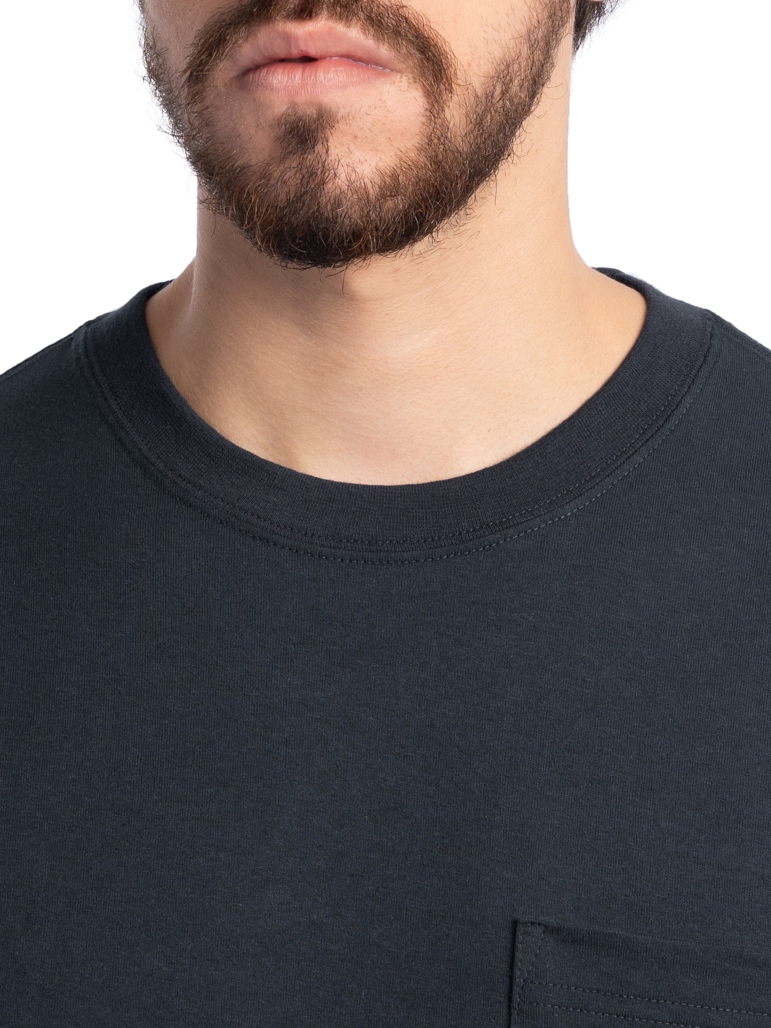 Wrangler Workwear Men's Short Sleeve Pocket T-Shirt, Sizes S-5XL and LT-4XLT (Men's, Big Men's, Tall Men's)