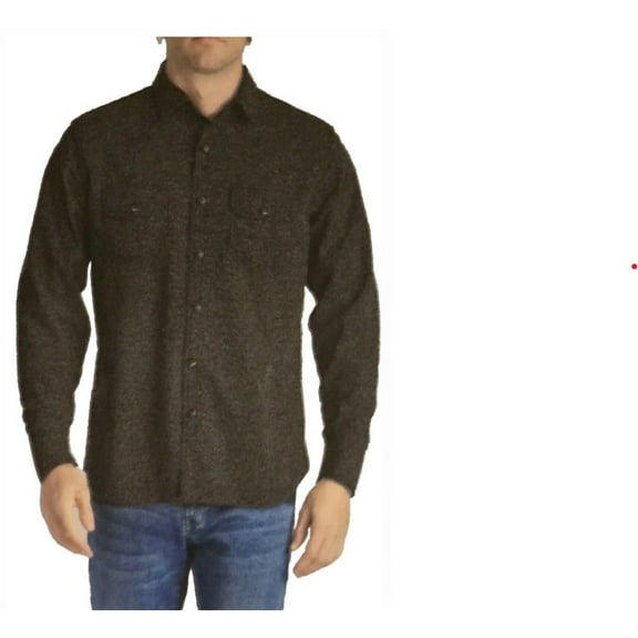 Grayers Men Shirt Jacket (Brown, L)