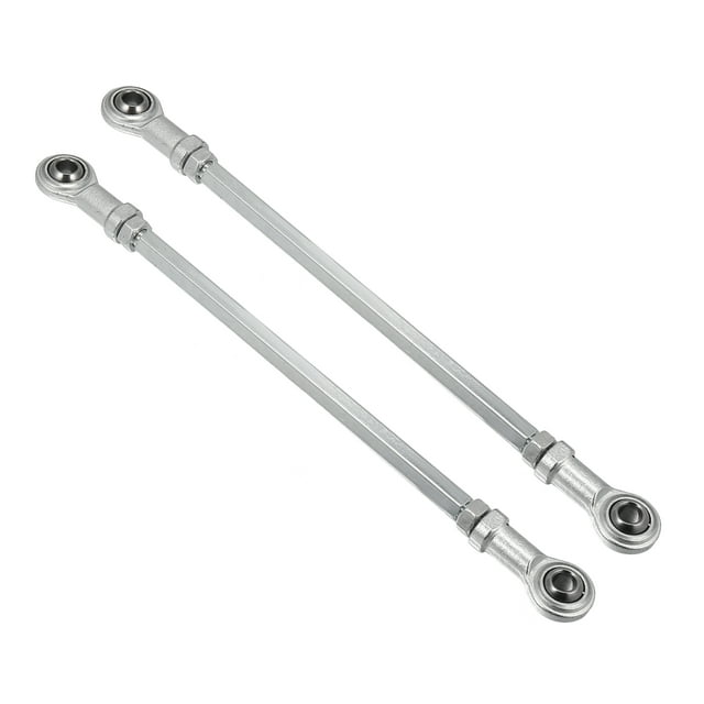 Unique Bargains 2 Pcs M8 80mm Tige de Direction Réglable Rotule pour 49cc ATV Électrique Go Kart Direction Colonne Suspension