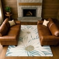 thumbnail image 6 of Addison Rugs Mayfield Premium Machine Washable Transitional Floral Teal Rectangle Rug, 10' x 14', 6 of 6