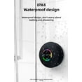 thumbnail image 3 of Bluetooth Waterproof Handsfree Portable HD Shower Speaker, LED Lights, Build-in Mic Speakerphone and Attached Suction Cup, 4 hrs Play Time (Black), 3 of 10