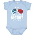 thumbnail image 3 of Inktastic All American Brother USA Parade Boys Baby Bodysuit, 3 of 5