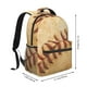thumbnail image 2 of Fotbe Vintage Baseball Mochila Casual con Estampado para Escuela, Viajes y Actividades al Aire Libre - Duradera, Ligera y Cómoda, 2 of 5