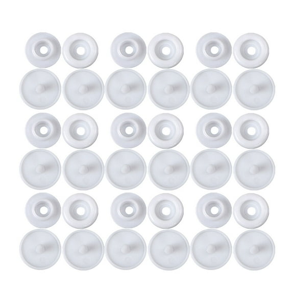 OATIPHO Easy Operate Plastic Fastener Snaps for Sewing Projects 100Sets