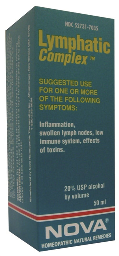 Nova Homeopathic Lymphatic Complex, 1.7 Oz