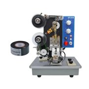 Semiauto Date Machine Hot Stamping Foil Coder Expiry Batch Printing Date Machine Coding Machine ,Fast-Drying Ink with Crisp Output