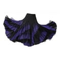 thumbnail image 2 of Flamenco Ballroom Vals Dance Big Swing Mujeres Disfraces Modernos Negro Morado Púrpura Hugo Vestido de baile latino, 2 of 8