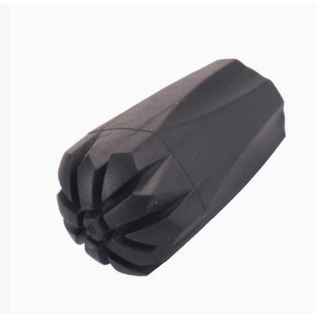 Masteelf 10pcs Hiking Pole Rubber Tips Thickened Non-Slip End Caps Universal Walking Sticks Replacement Tips For Trekking Hiking Outdoor Adventures