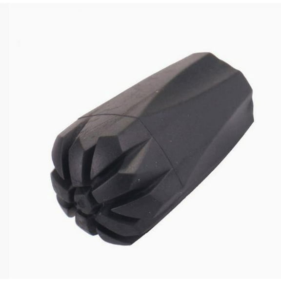 Masteelf 10pcs Hiking Pole Rubber Tips Thickened Non-Slip End Caps Universal Walking Sticks Replacement Tips For Trekking Hiking Outdoor Adventures