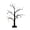 AA, variant on Black Twig Halloween Tree, Lighted Black Bare Branch Tabletop Tree with Warm White Fairy Lights Spooky Mantle Decor