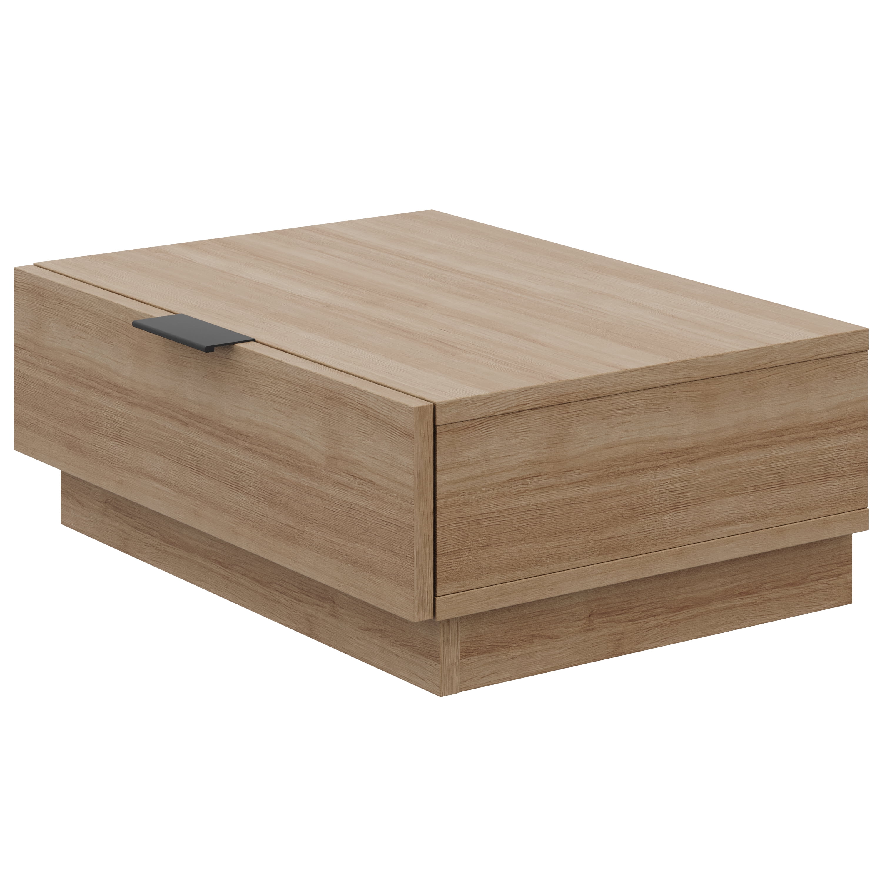 Satori Nightstand in Brown Oak, Set of 2