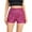 Hot Pink, variant on Clearance! Lisingtool Shorts for Women 2025 Trendy High Waisted Sequin Shorts for Women Elastic Straight Leg Sparkly Glitter Party Shorts