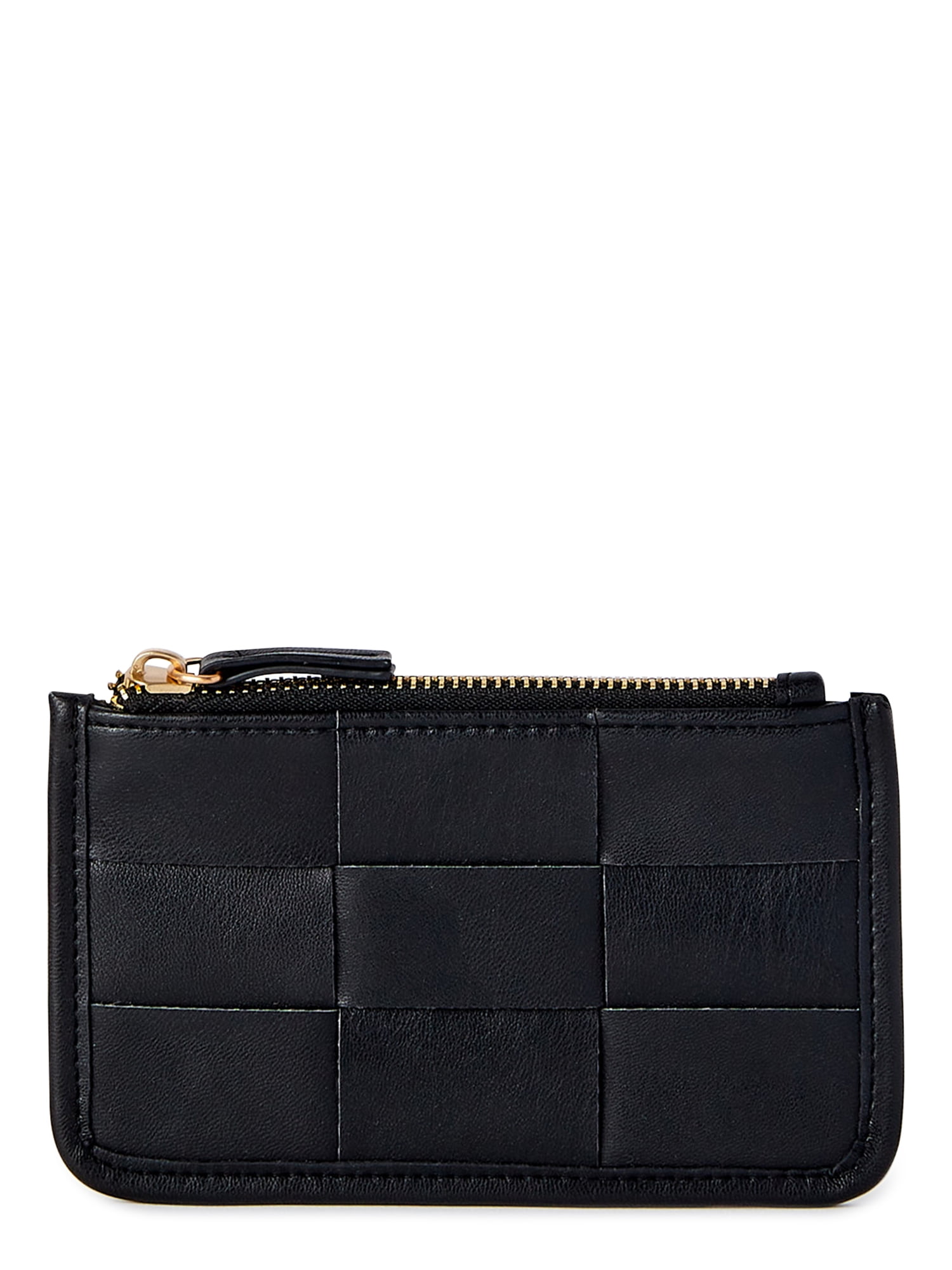 Time and Tru Women's Ethel Small Card Wallet Black