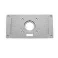 thumbnail image 2 of Mesa de enrutador de aleación de aluminio multifuncional para bancos de carpintería placa de inserción, 2 of 8